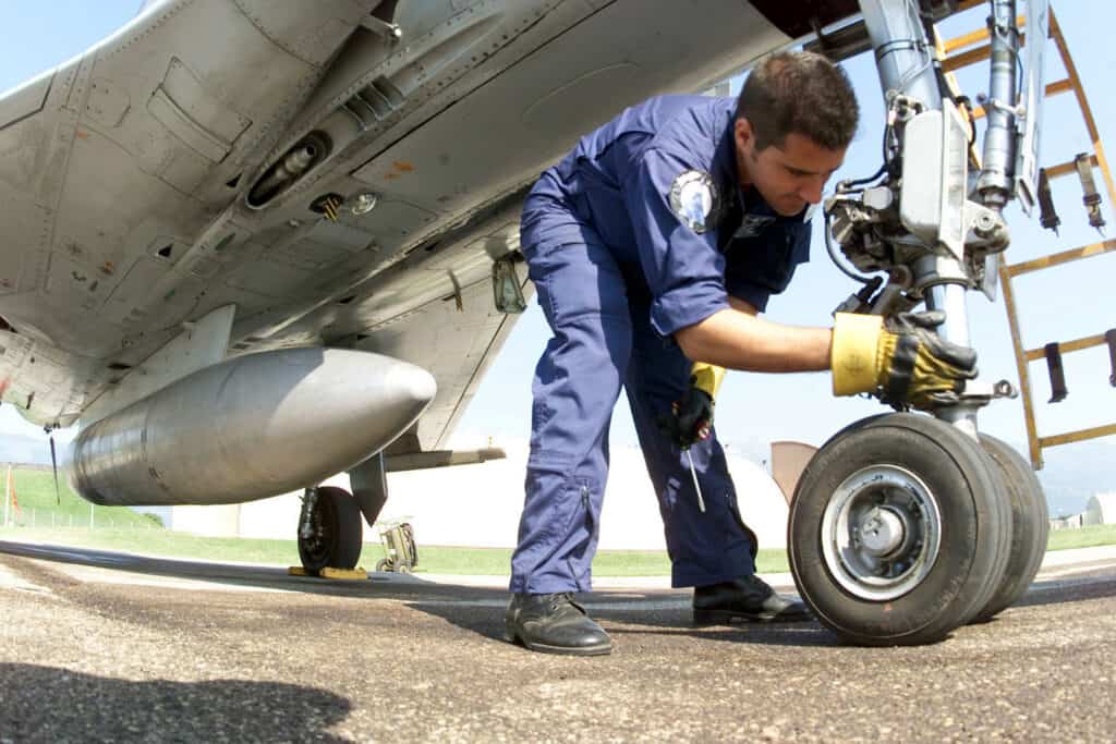 Flugzeug-Management