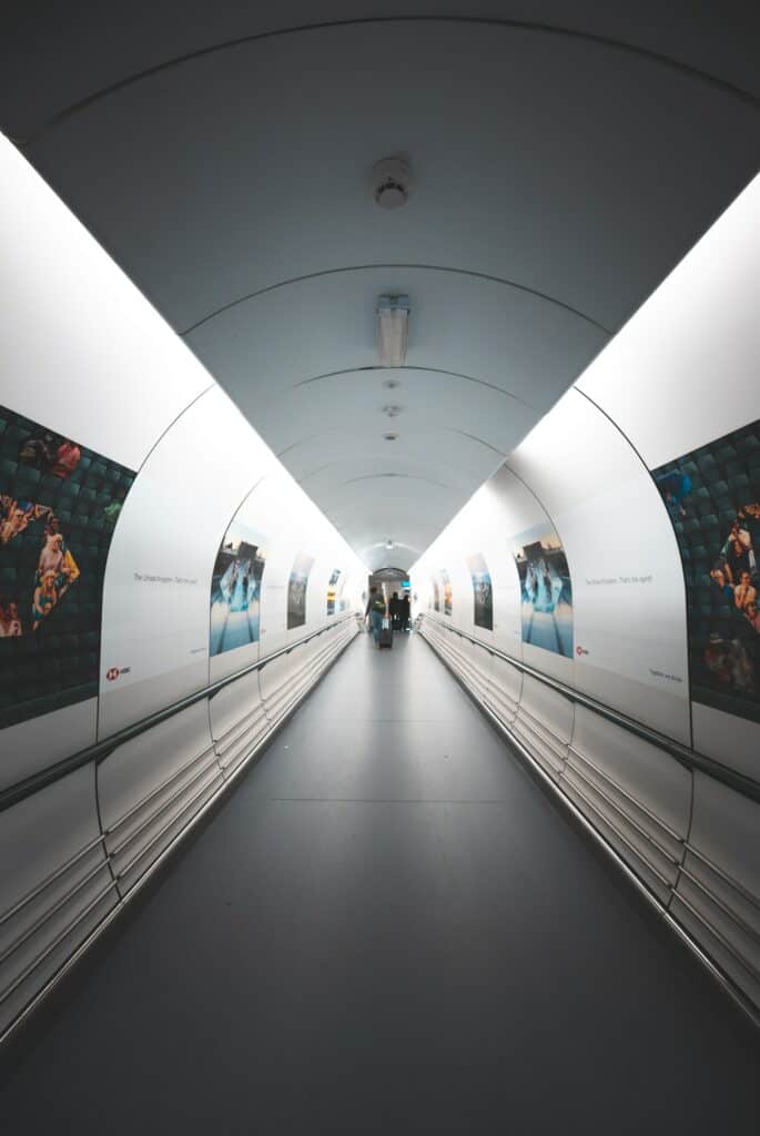 airport hallway