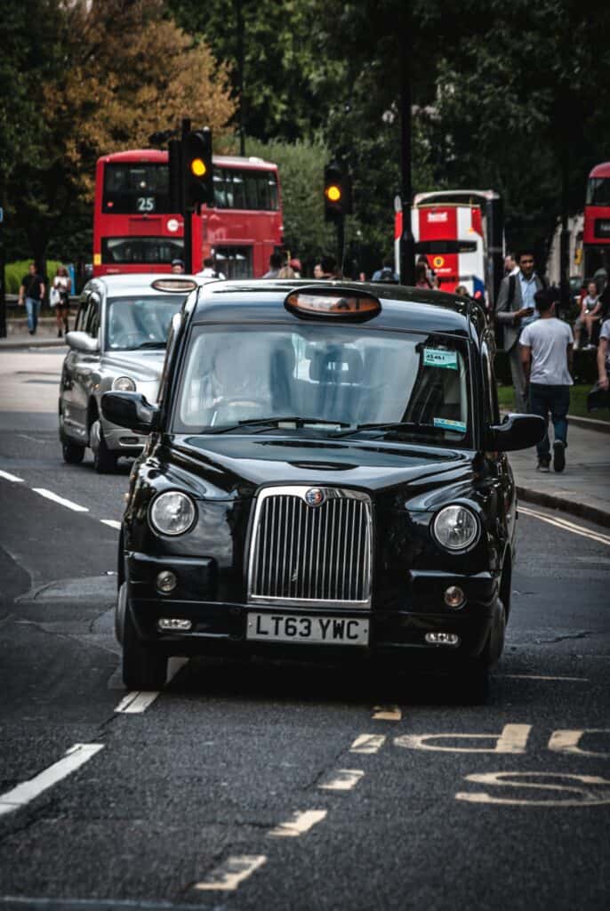 taxi di Londra