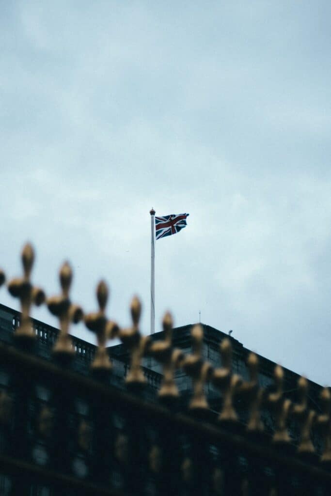 bandera británica