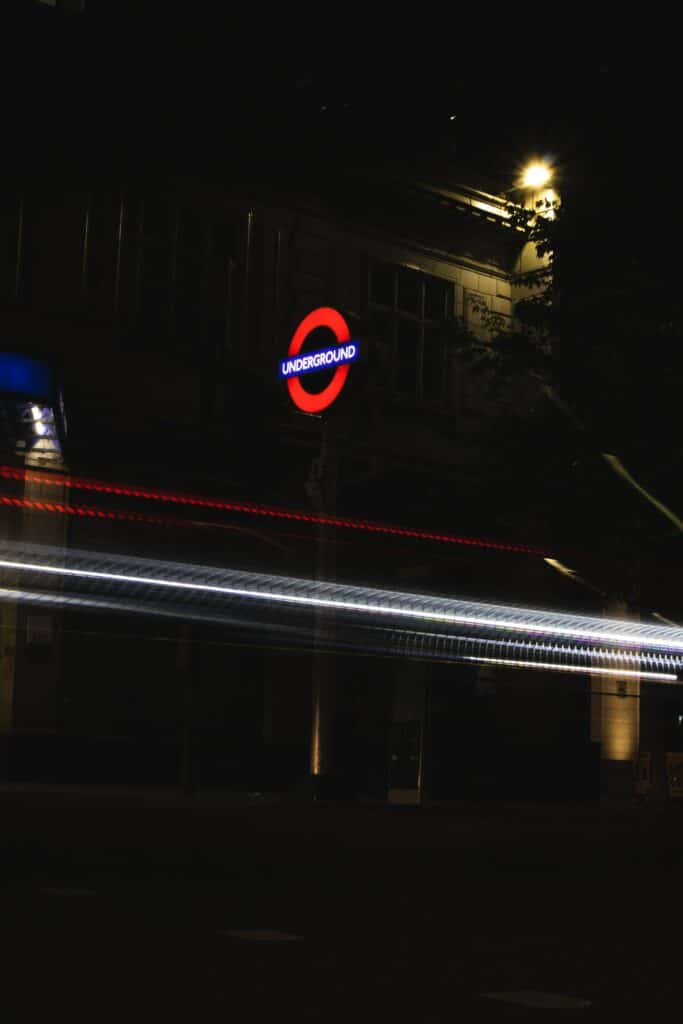 london underground tube