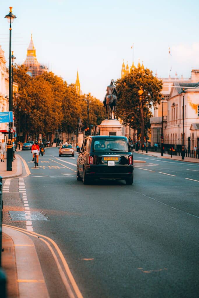 taxi en londres