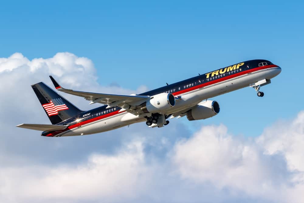 Boeing 757, l'avion de Donald Trump