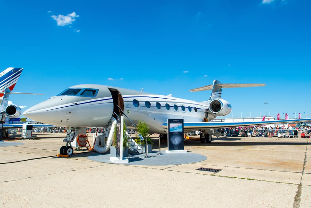 Gulfstream G650ER vliegtuig 